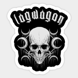 lagwagon in the darknes Sticker